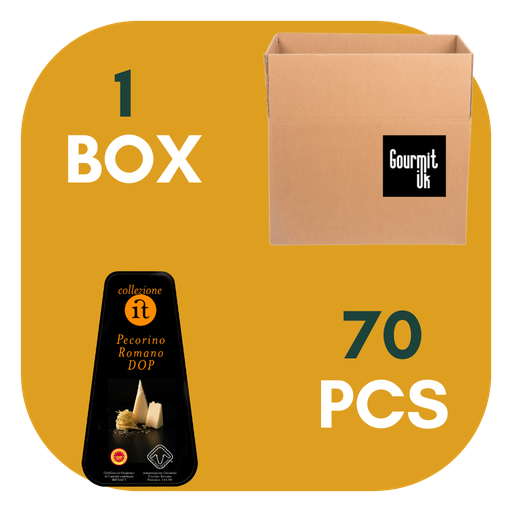 [1431608UK_BOX] PECORINO ROMANO PDO collezione it box 70 pcs 170 gr fw